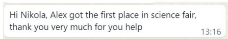 Client testimonial 1